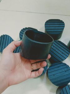 chân đế caosu chống trượt thang nhôm rút
