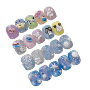 แม่พิมพ์ตกแต่งศิลปะเล็บลายฉลุสำหรับงานหัตถกรรมลวดลายเปลือกที่เป็นเอกลักษณ์ได้อย่างง่ายดาย