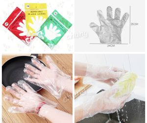 พร้อมส่ง ถุงมือพลาสติก100 ชิ้น แบบใช้แล้วทิ้ง ถุงมือพลาสติกอเนกประสงค์ CH0574 โปรดอ่านรายละเอียดก่อนสั่งซื้อค่ะ