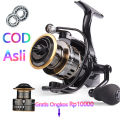 reel pancing besi 10kg Drag reel pancing HE seri CNC handle Gear ratio 5.2:1 powerful wire cup spinning wheel reel pancing murah cuci gudang. 