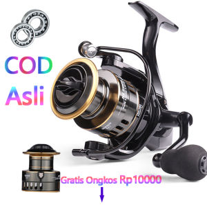 reel pancing besi 10kg Drag reel pancing HE seri CNC handle Gear ratio 5.2:1 powerful wire cup spinning wheel reel pancing murah cuci gudang
