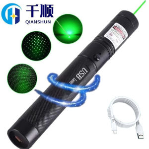 <1225> 303 Sạc USB Đèn Pin Đèn Pin Ngoài Trời Bút Dạy Học Bút Chỉ Thị Bán Hàng Quà Tặng