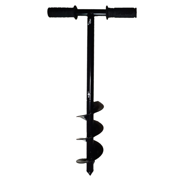 LazaraHome Manual Earth Auger Fence Post Drill Soil Digger Hole Borer 4 ...