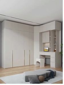 Corner Wardrobe Home Bedroom Modern Simple Dresser Computer Desk One Combination Large Closet