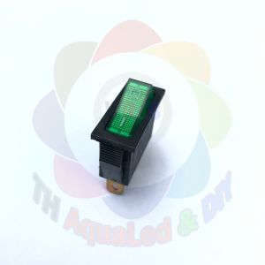 Công tắc bât ON/OFF KCD3 có đèn LED Công tắc bập bênh 3 chân 13*30mm đóng mở 1 cấp cho đèn LED motor điện tử đồ gia dụng