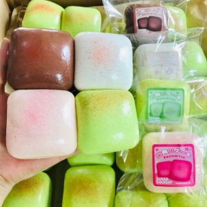 Candy-colored Buns Slow Rebound Squishy Toy Decompression Toys Educational Toys