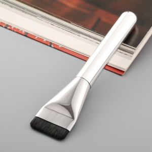 [💗SG STOCK💗]One-Line Powder Foundation Brush Flat Head Makeup Brush Seamless Makeup Flawless Bare Skin Conceal brush