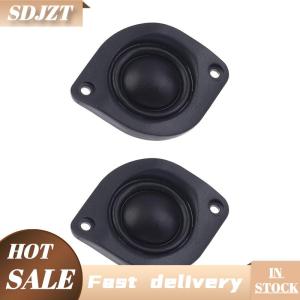 SDJZT 1 2pcs 4ohm 10W tweeter Loa sừng 6 thế hệ lụa phim Tweeter loa thay thế thành phần