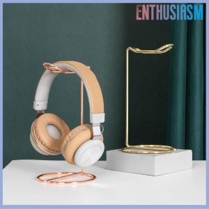 【Enthusiasm】🌟🌟【Hot Sale】🎈 Headphone Stand Metal Support Headset Stand Rack Cute Bluetooth Wireless headphones holder Support Gamer Helmet