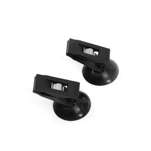 6pcs Car  Interior Suction Cup Clip Round Suction Cup Clamp Plastic Car Window Mount Sucker Clip Auto Towel Ticket Fastener Card Clamp Removable Curtain Towel Tick