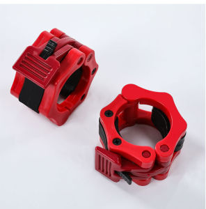 GYMPRO 1PC 50 มม. รีลีสอย่างรวดเร็ว Barbell Clamps Spin Lock Barbell Collars Clips น้ำหนักคลิปสำหรับการฝึกยกระดับการออกกำลังกายแบบฟิตเนส (1 คู่โปรดสั่ง 2pcs)
