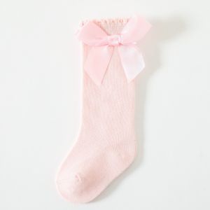 Yingbao Newborn Baby Girl Boy Socks Toddler Cotton Breathable Soft Children Knee High Kids Long Socks