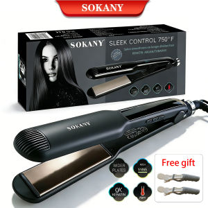 Sokany hair straightener Professional Edition Electric Fast heat Hair Iron Ceramic hair iron