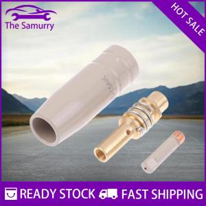 Samurry ✨Hot Sale✨ 5 14Pcs Welding Protective Sleeve Welding Nozzle Tips 15AK Coating Protections Nozzle Coating Protect Welding Tool