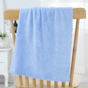 【 In Stock 】1PC 35*75CM Face Towel High-Density Coral Fleece Towel Strong Water Absorption Dry Hair Towel Tuala bulu karang 珊瑚绒毛巾