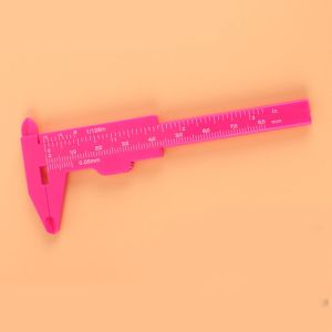 FOUNDTWO 80mm Người mới Phụ trợ Hình Xăm Thiết Kế trượt Chuyên nghiệp Nấm Tạo Tác Công Cụ đo lường Vernier Caliper Lông mày Đo Cai Trị