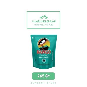 BANGO Kecap Manis 265 Gr 1 Pcs - Lumbung Bhumi