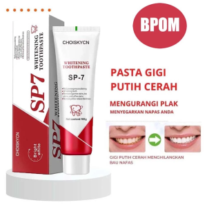 CHOISKYCN SP7 Pasta Gigi Pemutih untuk Gigi Sensitif - Membersihkan Karang Gigi dan Bau Mulut