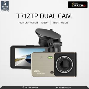 Dihantar dalam masa 24 jam!!! Perakam Pemanduan DVR Kereta 4-inci 1440P Dual Lens HD/HD Penglihatan Malam/DVR Pemantauan Tempat Letak Kereta