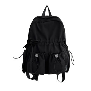 Korean Bagpack for Woman Casual Travel Bag Cute Fashion School Backpack Large Capacity Student Bag