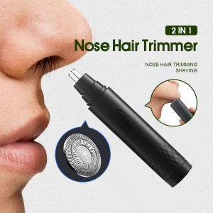 Rechargeable Nose Hair Trimmer Groomer Shaver Electric Shaving Trimming Clipper Razor Hair Removal Clean