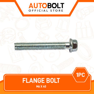 Baut Bolt Flange M6x40 M 6 X40 6x40 6 x 40 K 8 K8 Kunci 8 Baud
