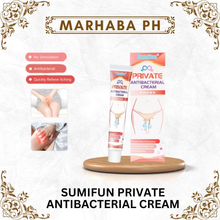 AUTHENTIC SUMIFUN Original Private itching cream Anti bacterial ...