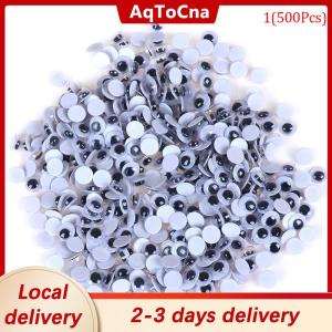 [COD] AqToCna Ship within 24 hours Self-adhesive mixed eyes for toys doll googly wiggly eyes diy accessories