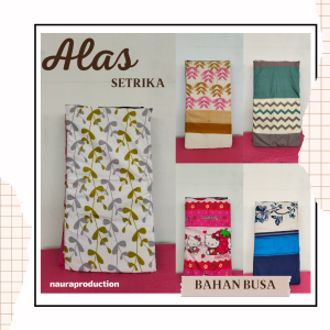 Alas Setrika Busa / Ukuran 85x45 cm Empuk Tebal Nyaman untuk Menyetrika Baju - Multifungsi Bisa untuk Alas Ampar COD