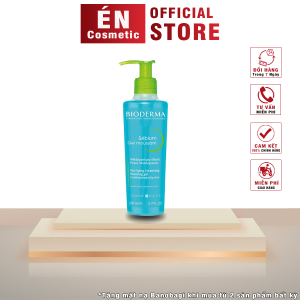 [HÀNG NỘI ĐỊA PHÁP]Gel Rửa Mặt Bioderma Sebium Moussant Làm Sạch Sâu Ngăn Ngừa Mụn Không Làm Khô Da Bioderma Sebium Mou