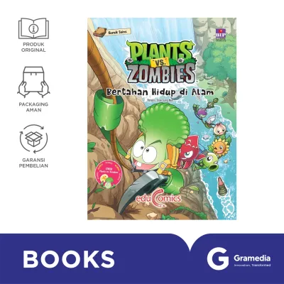 Educomics Plants Vs Zombies: Bertahan Hidup di Alam