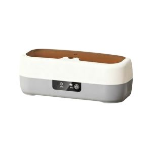 RD5BA7 3 Modes Automatic Ultrasonic Cleaner High Frequency Multifunctional Eyeglass Cleaning Device Professional Blue Light Sterilization Makeup Brushes Washer Eyeglasses