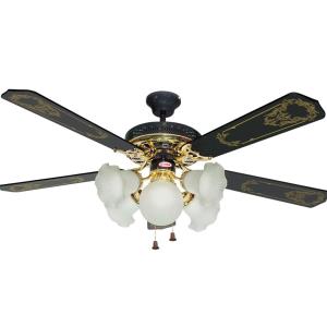 Uchida Maspion Kipas Angin Gantung 5 Lampu - 52 inch - CF113 / MCF52205BK - FREE ONGKIR Jabodetabek