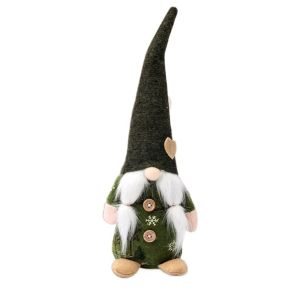 SUPERRR Dễ thương Búp bê Gnome không giáng sinh Mini Hoạt hình Búp bê giáng sinh dệt kim Quà lưu niệm du lịch Hiện đại Búp bê ông già dài Giáng sinh