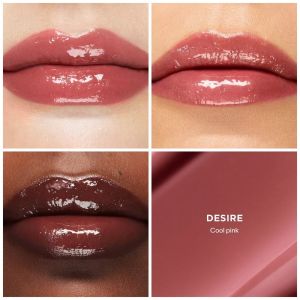 【100%ORI】Hourglass Phantom Volumizing Glossy Lip Balm 1.7g - Desire 120 - cool pink