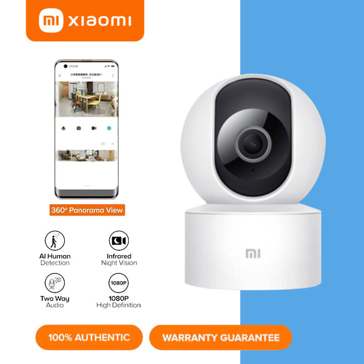 Xiaomi Mi 360° Home Security Camera 1080p, 360° Panoramic View, Full  Protection 1080p, High Definition, Infrared Night Vision, AI Human  Detection