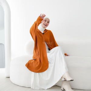 Outer Hijab Muslimah Dewasa By Hijacket luaran Muslim VIRAL MODERN KEKINIAN BEST SELLER - Jaket Wanita Muslimah Panjang
