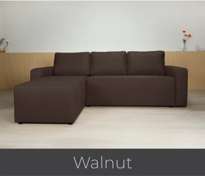 ZEN Collection ส่งฟรี กทม.ปริมณฑล !! โซฟา Sofa L-Shape ขนาด 2.20 m. BILLY โซฟาหุ้มหนัง/ผ้า - PU Belgium/Fabric