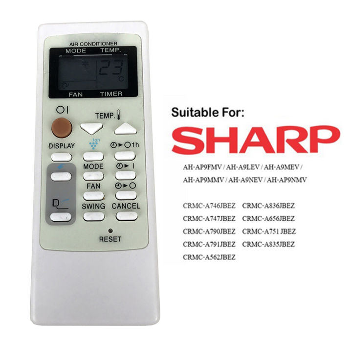 SHARP Air COND Ion aircon CRMC A751JBEZ CRMC A836JBEZ C.RMC A747JBEZ AH AP9FMV