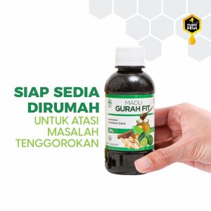 Madu Gurah Fit Obat Batuk Berdahak Mengi Asma Radang Tenggorokan - Madu GurahFit Terbukti Paling Ampuh & Reaksi Cepat