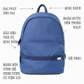 Balo CƠ 600D - Đậm BNS. 