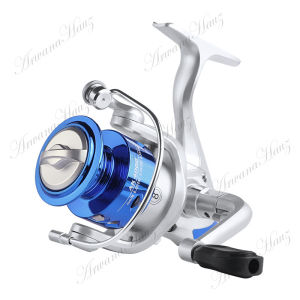 (Dikirim Dari Jakarta) Reel Pancing murah kuat Tarikan HE1000-5000 10Kg 5.2: 1 reel murah berkualitas Kecepatan Tinggi Kumparan Logam CNC Menangani Reel Pancing Putar reel pancing murah cuci gudangreel pancing full besi