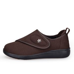 XueChur Loose Widened Womens walking shoes Wide toe feet swollen Elderly shoes Thumb valgus deformed feet Mothers shoes