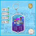Móc khóa thẻ cầu thủ bóng đá  - Thiết kế với mọi cầu thủ ️MÓC KHÓA THẺ CẦU THỦ️. 