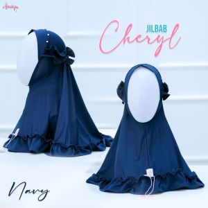 Jilbab Instant Anak Ruffle Premium / Jilbab Cheryl