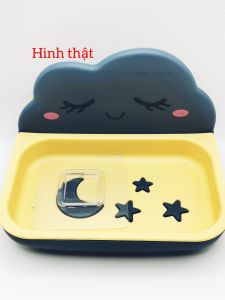 {HÀNG HOT} Kệ đựng xà phòng hình đám mây nhỏ siêu dễ thương tiện ích đồ dùng gia đình