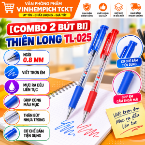 [COMBO 2 CÂY] Bút Bi Thiên Long TL-025