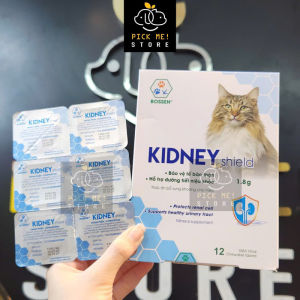 BOSSEN - KIDNEY Shield (cats) Hỗ Trợ Chức Năng Thận cho Mèo - Hộp 12 viên