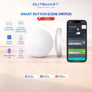 Outsmart Zigbee Smart Button Button Scene Switch