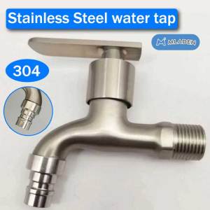 MLADEN Stainless Steel Water Tap Kitchen Bathroom Toilet Faucet Angle Valve Wash Basin Tap 水龙头
